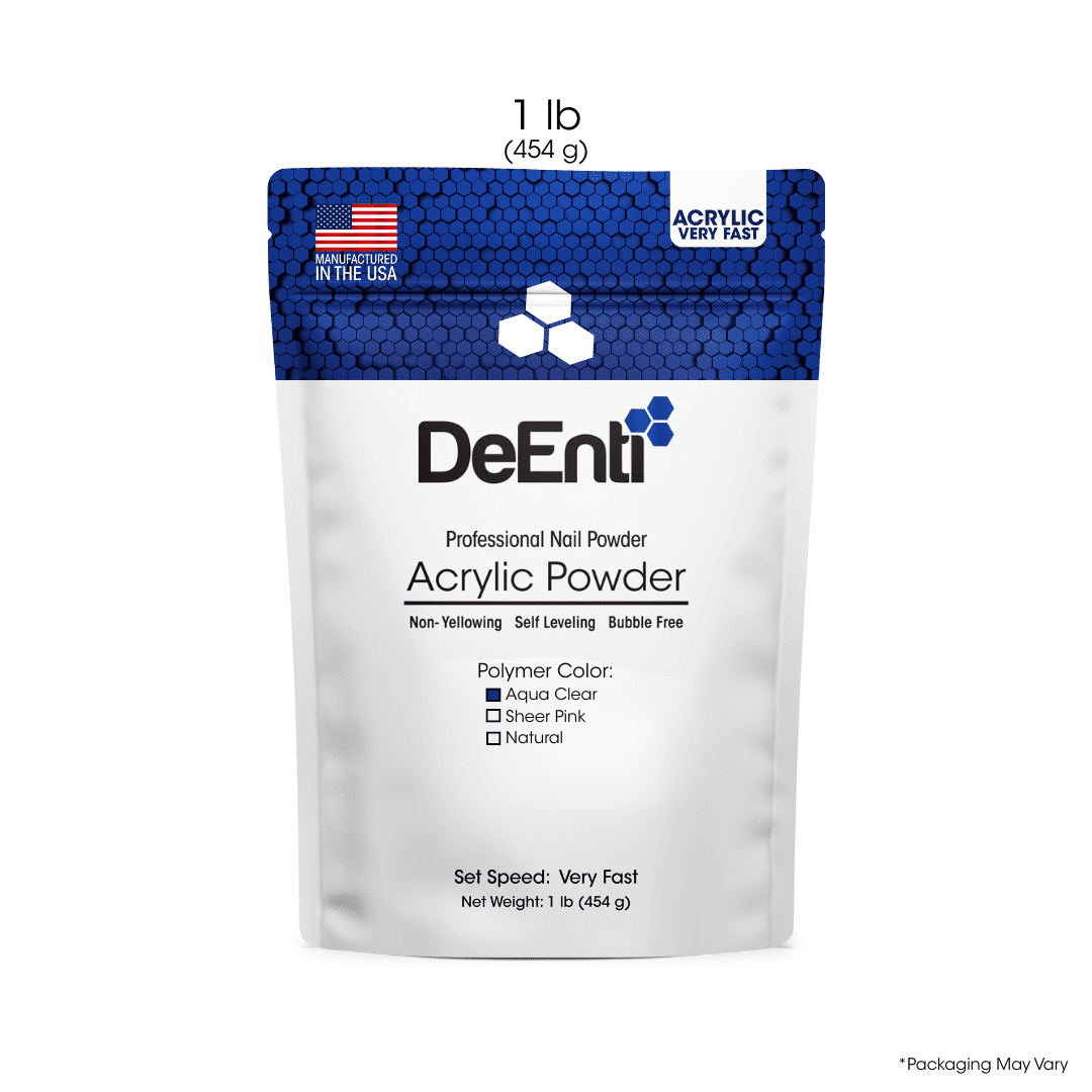 Aqua VERY FAST Clear Acrylic Powder - LBS - Image 2
