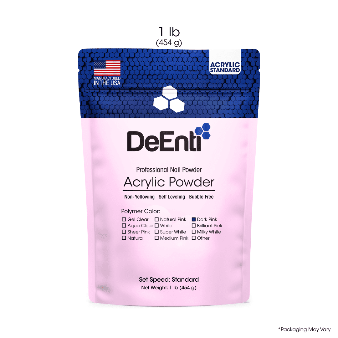 Dark Pink Acrylic Powder - LBS - Image 2