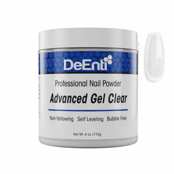 Gel Clear Acrylic Powder - 4 oz