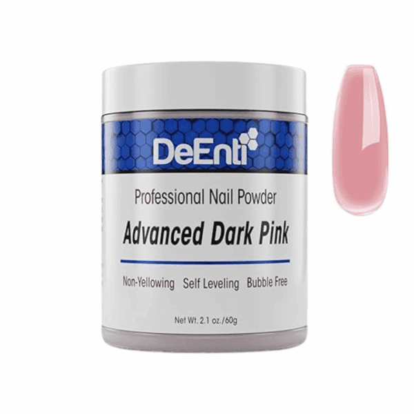Dark Pink Acrylic Powder - 2.1 oz