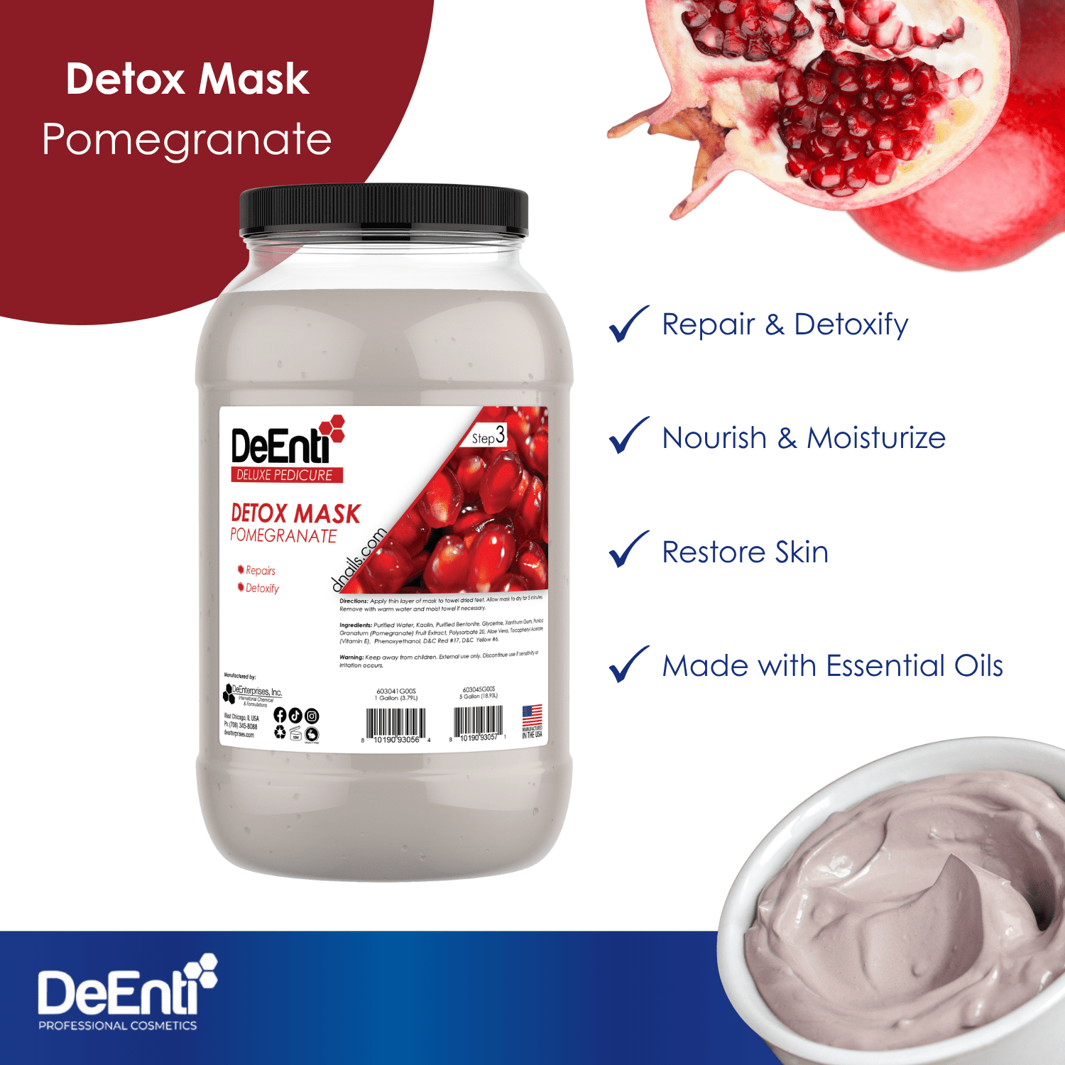 Pomegranate Detox Mask - 1 Gallon - Image 2