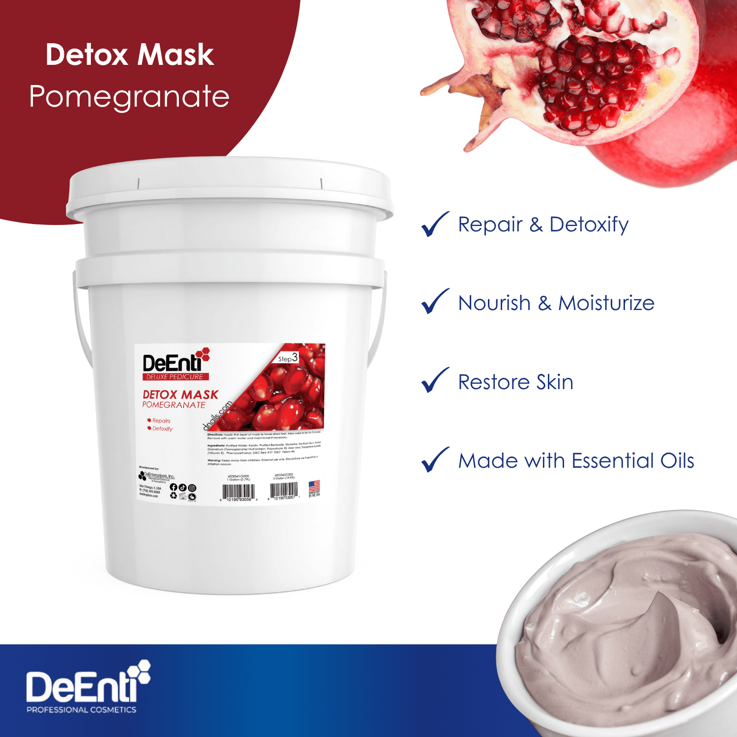 Pomegranate Detox Mask - 5 Gallon - Image 2