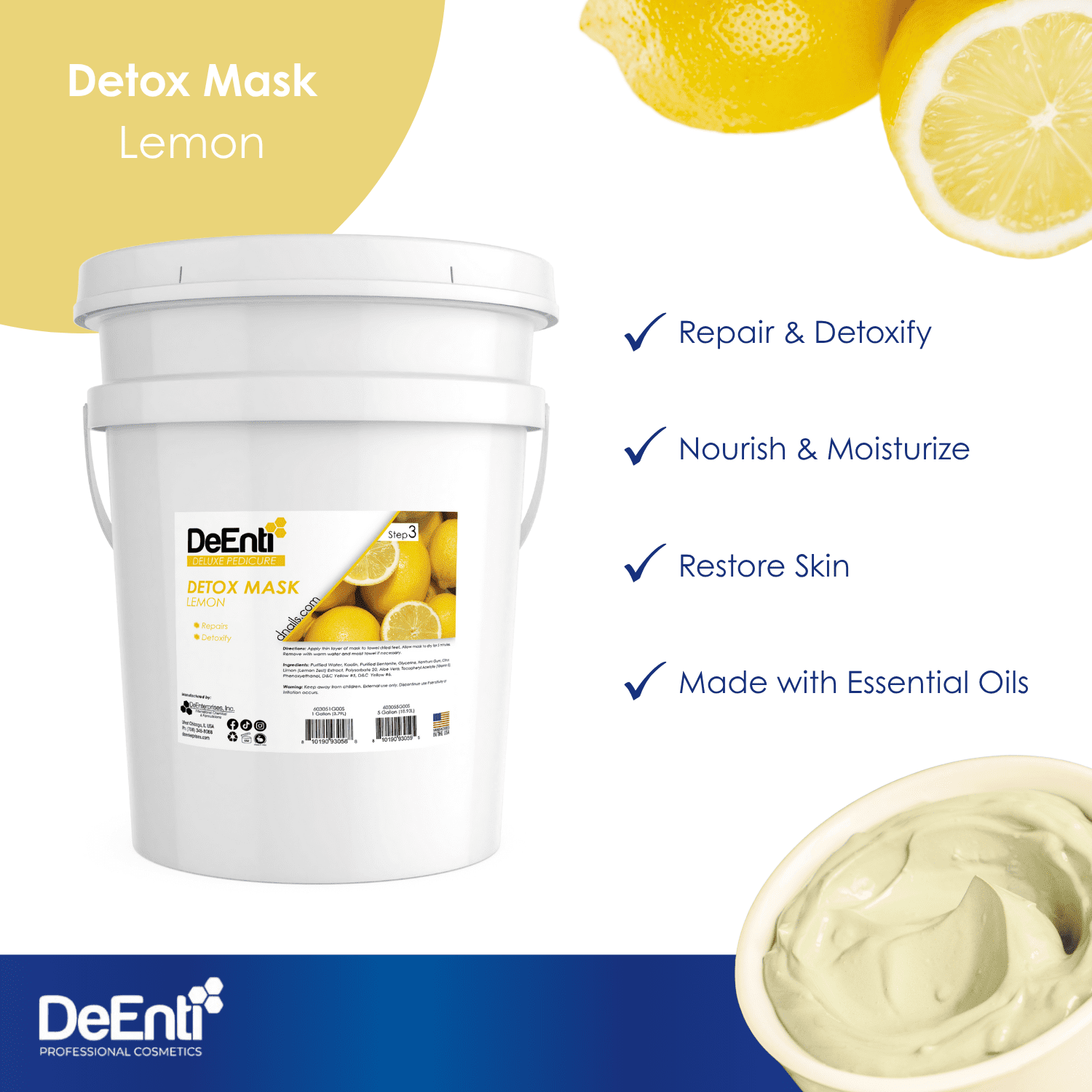 Lemon Detox Mask - 5 Gallon - Image 2