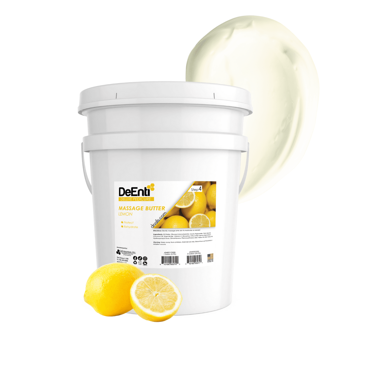 Lemon Massage Butter - 5 Gallon