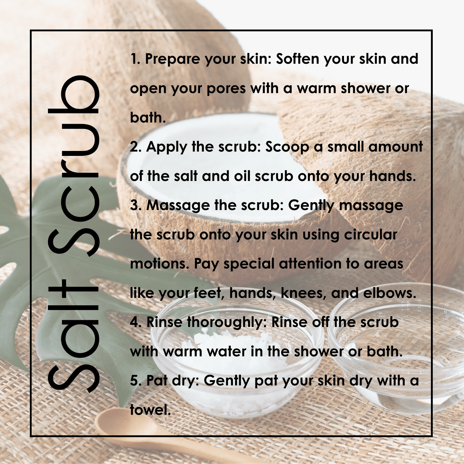 White Sand Salt Scrub - 1 Gallon - Image 4