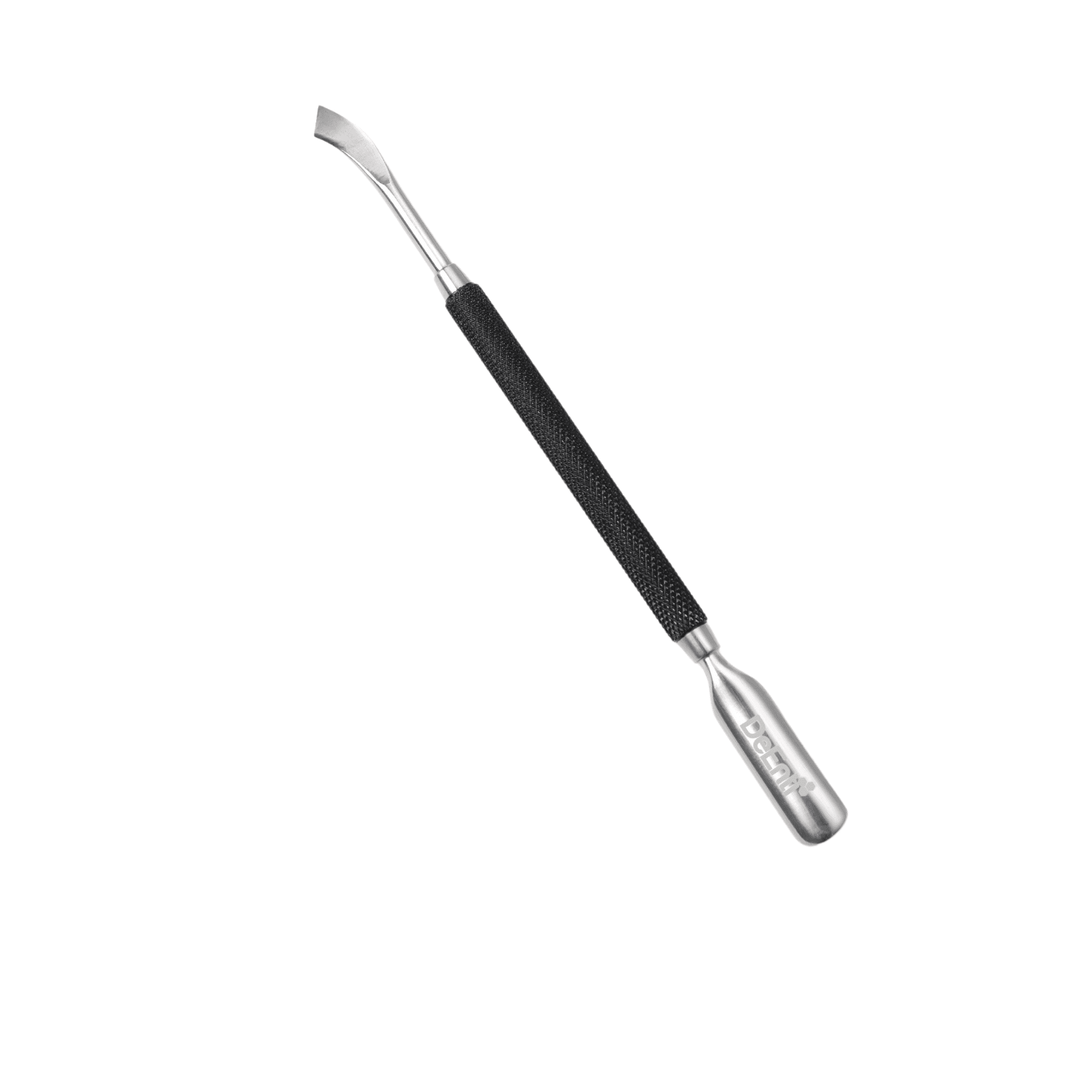 Premium Cuticle Pusher - Stainless Steel w/ Black Coating