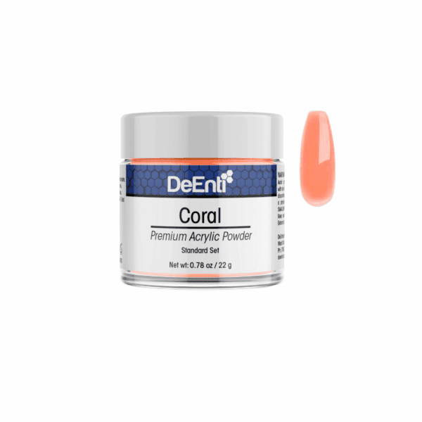 Coral Acrylic Powder - 0.78 oz