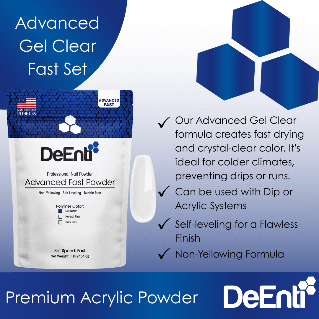 FAST Gel Clear Acrylic Powder - LBS - Image 4