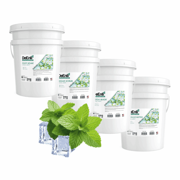 Cool Mint Deluxe 4 Step Pedicure - 5 Gallon