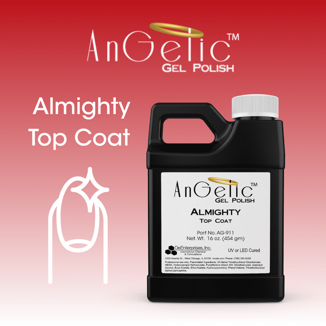 Almighty Gel Polish Top Coat - 16 fl. oz - Image 2