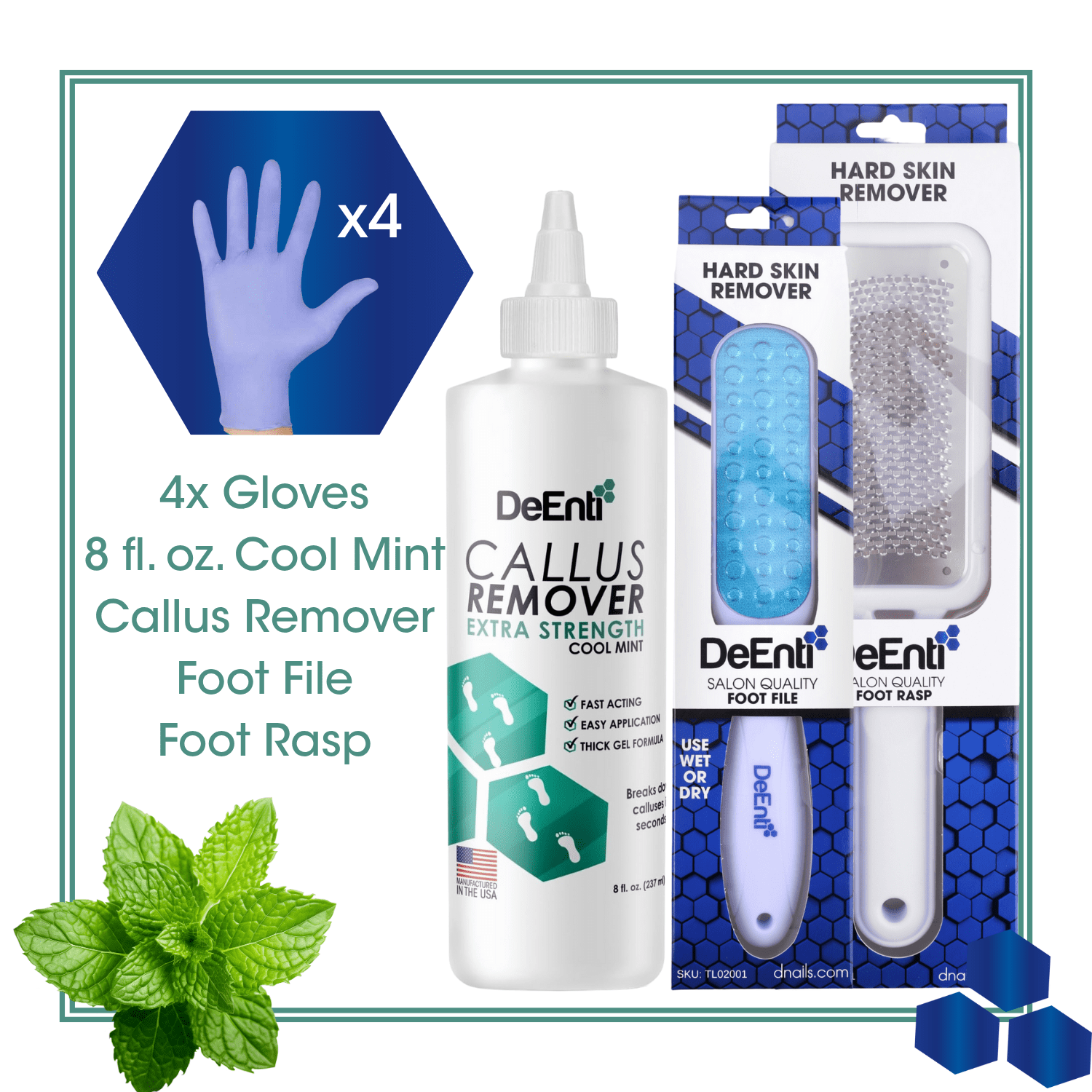 Cool Mint Callus Remover Gel - Maintenance Kit - Image 2