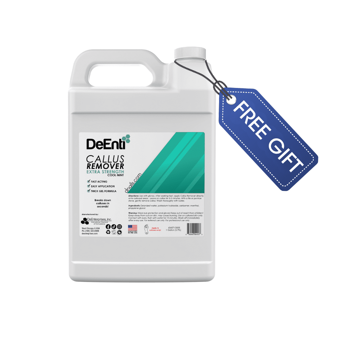 Cool Mint Callus Remover Gel - 128 fl. oz. (Gallon) - GIFT